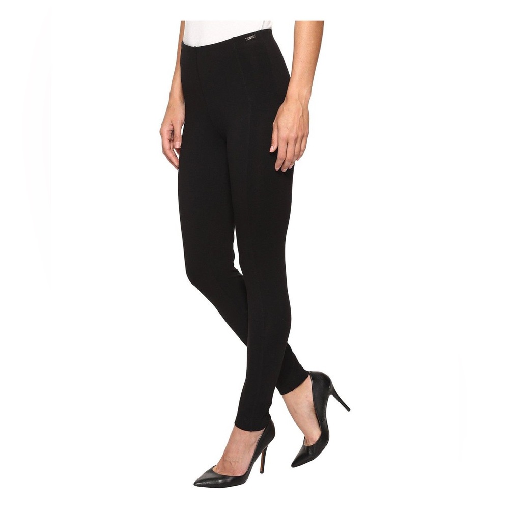 High-Rise Ponte Pull on Pant with Tummy Control Panel